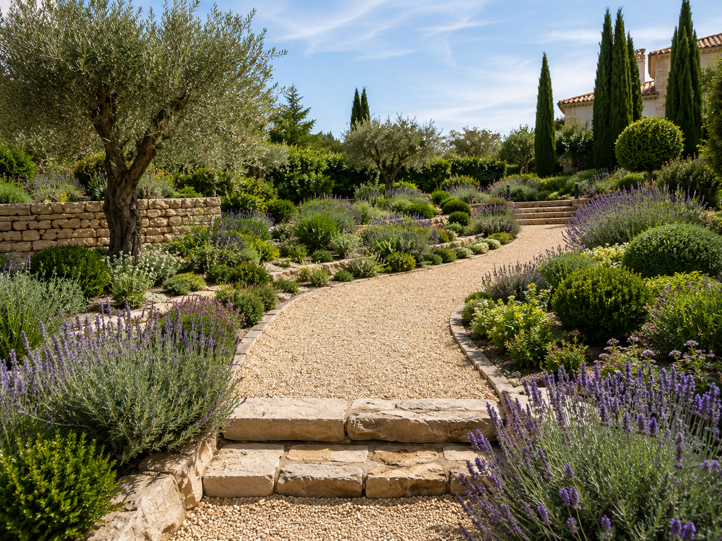 Entretien de jardin réalisé avec soin près de Grasse